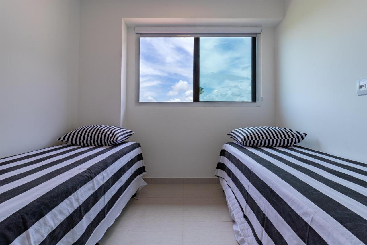 Pôrto das Galinhas Cupe Beach Lving Apt Frente Piscina 3 Quartos מראה חיצוני תמונה